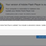 Fausse mise à jour Flash Player 03