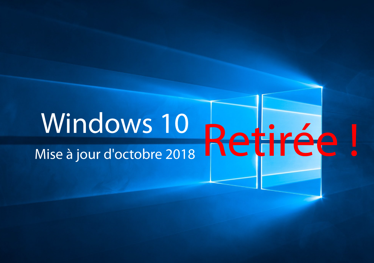 JL informatique # Le blog : Windows 10 mise à jour d'octobre 2018 reitrée
